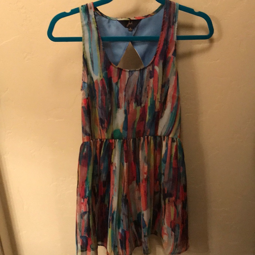 Colorful Short Jack Dress
